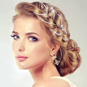 NWT Sparkling Bling Swarovski Crystal Rhinestone & Pearl Hair Accessorie…